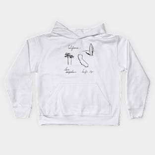 Summer Pack in Black and White Kids Hoodie